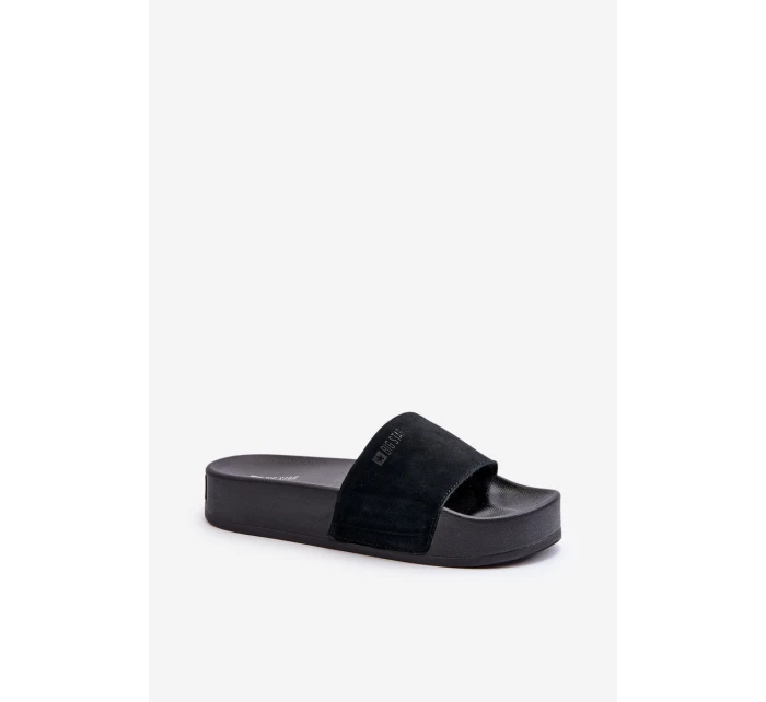 Dámské sandály na platformě z semiše Big Star model 21655540 černé - Big Star Shoes