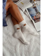 Dámské ponožky Kapibara ecru Dámské ponožky Kapibara ecru