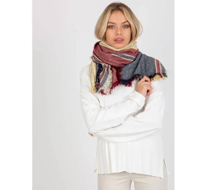 Dámska šatka AT CH 14201 1.77P tmavomodrý červený