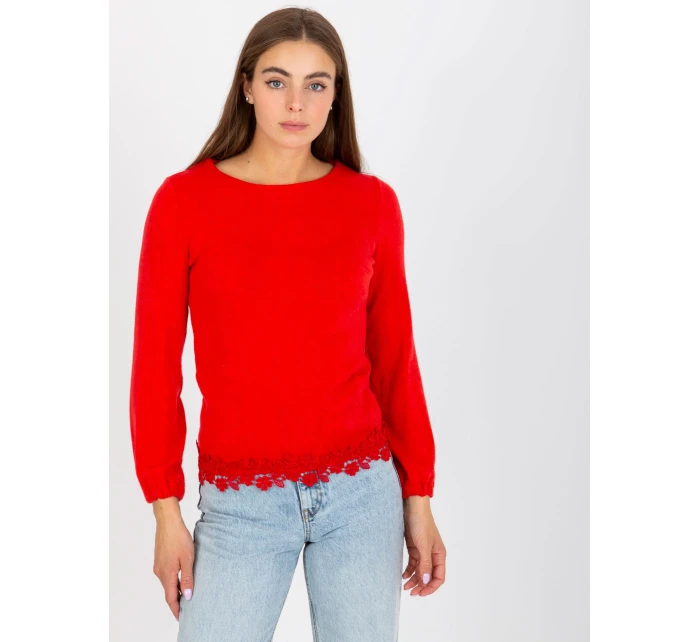 Blúzka LK BZ 506786.58P červená