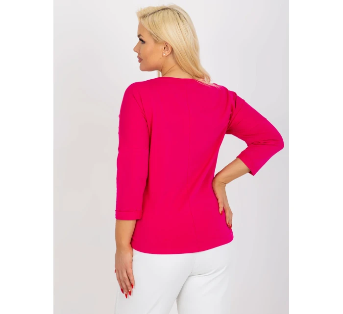 Halenka RV BZ model 18018787 fuchsiová - FPrice Halenka RV BZ model 18018787 fuchsiová - FPrice