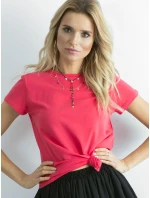 Tričko RV TS 4623.89 koralov