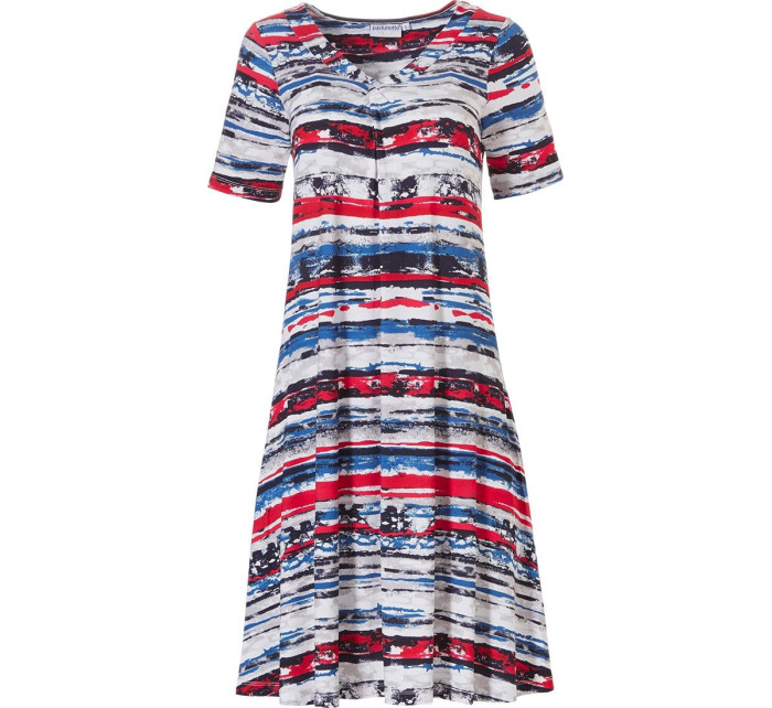 Dámske plážové šaty 16191-140-3 modro-červené-biele - Pastunette