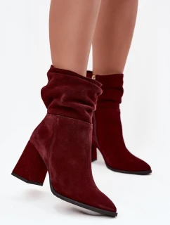 Topánky na podpätku model 220194 Krok vo veľkom štýle