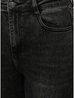 Jeansy damskie z wysokim stanem szare FashionStreet UY2991 Jeansy damskie z wysokim stanem szare FashionStreet UY2991
