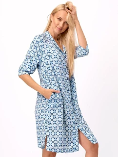 Košile Key LND 721 B25 Viskóza 3/4 S-XL rozepínací