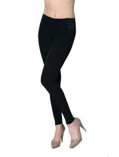 Dámske legíny 001 black - ITALIAN FASHION