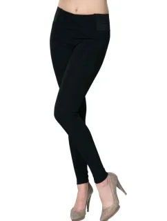 Dámske legíny 001 black - ITALIAN FASHION