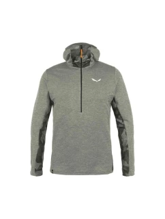 Merino mikina se zipem model 20860484 - Salewa