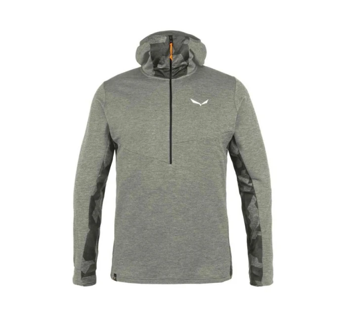 Merino mikina se zipem model 20860484 - Salewa