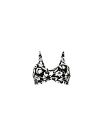 Vrchný diel plaviek Style Sara - Vrchný diel plaviek 8848-1 black - RosaFaia Vrchný diel plaviek Style Sara - Vrchný diel plaviek 8848-1 black - RosaFaia