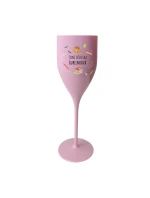 Personalizovaná nerozbitná prosecco sklenice pro paní učitelku/pana učitele (pomůcky)