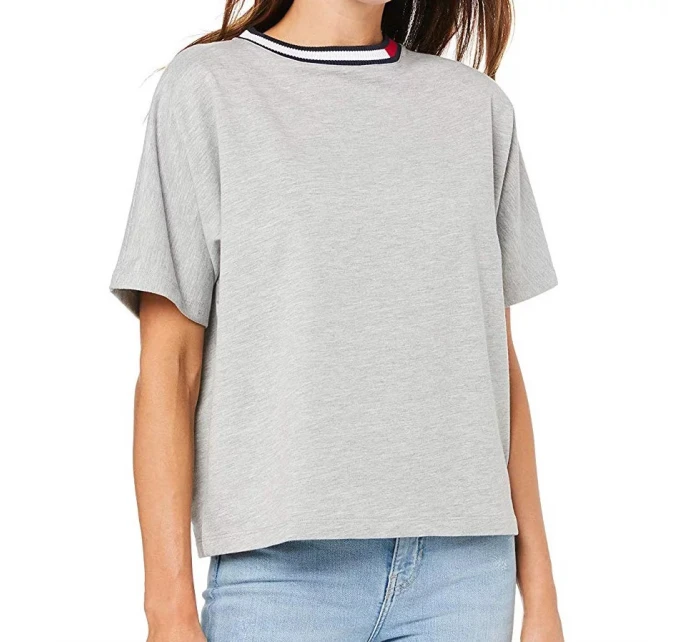 Dámske tričko s krátkym rukávom UW0UW01621-004 - Tommy Hilfiger Dámske tričko s krátkym rukávom UW0UW01621-004 - Tommy Hilfiger