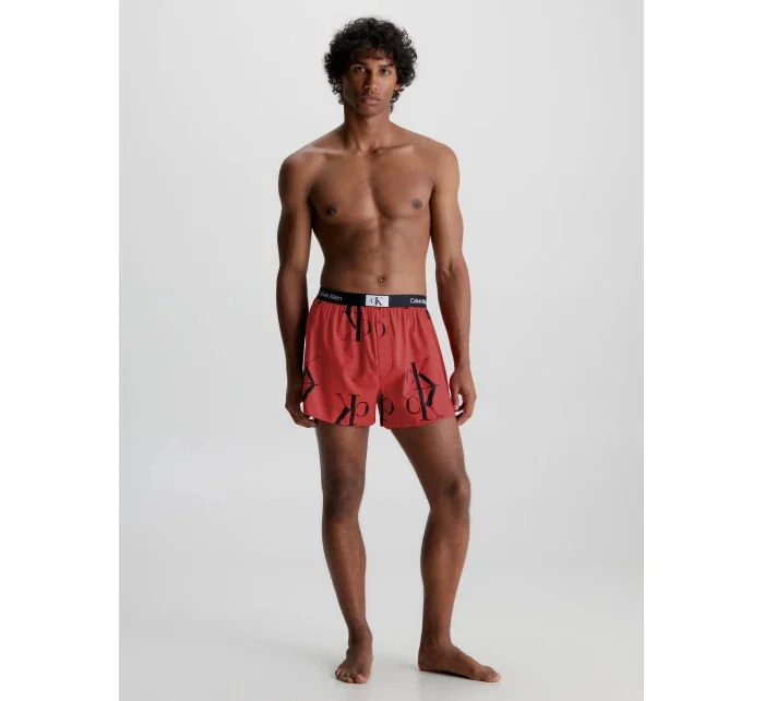 Pánske trenírky 000NB3411A GNP červené s potlačou - Calvin Klein Pánske trenírky 000NB3411A GNP červené s potlačou - Calvin Klein