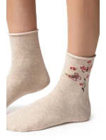 Dámske vzorované ponožky 099