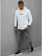 FashionStreet pánska krémová mikina BX5476 FashionStreet pánska krémová mikina BX5476