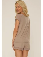 De Lafense 766 Karmel pyžamo S-2XL De Lafense 766 Karmel pyžamo S-2XL