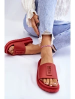 Damskie Klapki Big Star LL274430 Czerwone Damskie Klapki Big Star LL274430 Czerwone