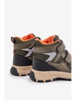 Zateplené Sněhové Boty Dětské Big Star model 21675329 Khaki - Big Star Shoes