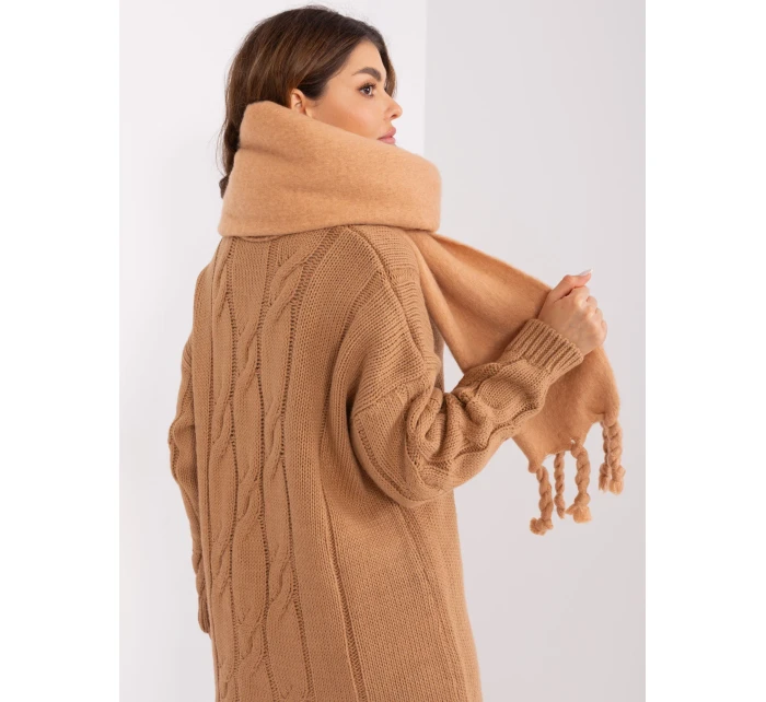 Szalik AT SZ model 19335806 camelowy - FPrice