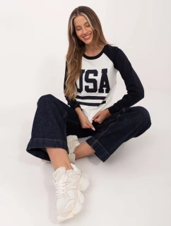 Blúzka DS BL 1111.06P tmavomodrá