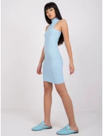 Šaty RV SK model 14841113 světle modrá - FPrice Šaty RV SK model 14841113 světle modrá - FPrice