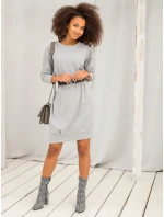 Šaty RV TU model 14827208 šedá - FPrice Šaty RV TU model 14827208 šedá - FPrice