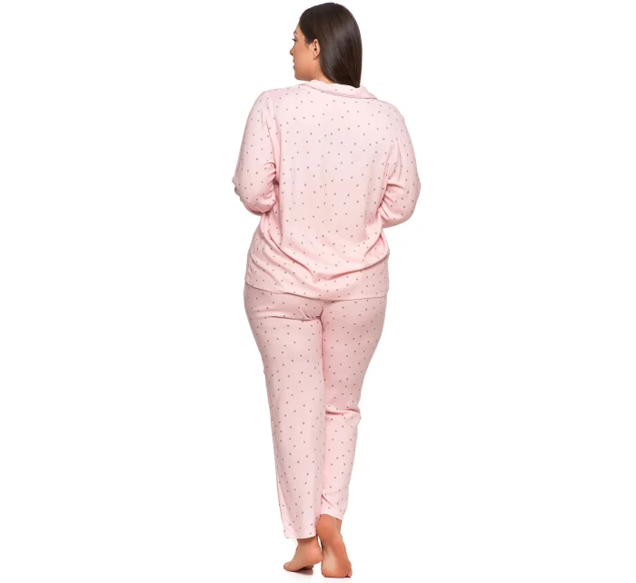 Dámské pyžamo model 20908318 růžové - Moraj Dámské pyžamo model 20908318 růžové - Moraj