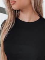 Dámské pruhované mini šaty černé Dstreet model 21986848 - FashionStreet