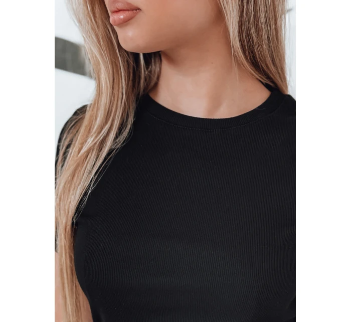 Dámské pruhované mini šaty černé Dstreet model 21986848 - FashionStreet