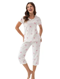 Dámske pyžamo Luna 386 v plnej dĺžke S-2XL