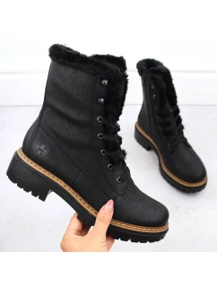 W boty s kožešinou model 20845368 - Rieker