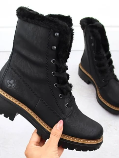 W  boty s kožešinou model 20845368 - Rieker