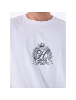 Biele tričko HUGO Daminor (50538246-100)