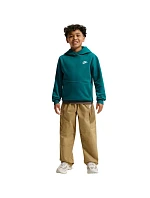 Detská mikina Nike Sportswear Club Fleece, zelená, FD3000 372