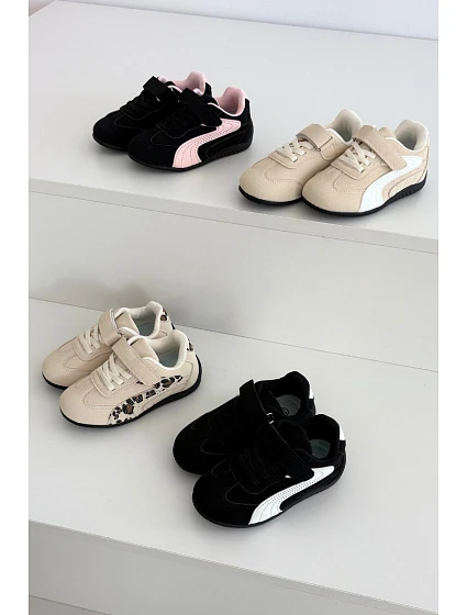 Dětské sportovní boty s přezkou růžové model 21731716 - Boto Dětské sportovní boty s přezkou růžové model 21731716 - Boto