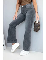 Dámské kalhoty grafitové  model 22095428 - Kesi