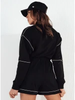 Dámská tepláková souprava černá model 21973928 - Dstreet