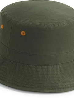 Beechfield B 84R Klobúk „Bucket Hat“ 53.084R olivovo zelený