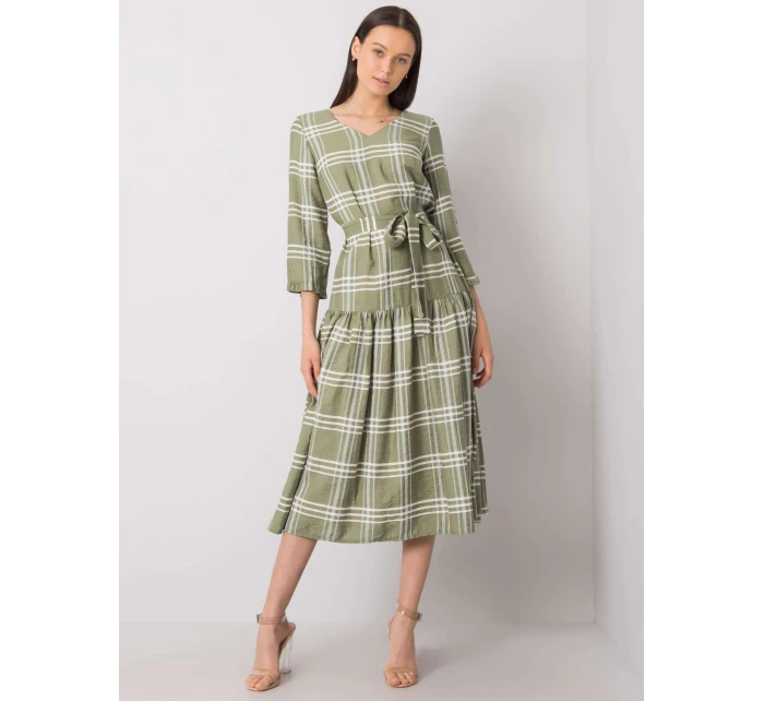 LK SK šaty 508074.39P khaki LK SK šaty 508074.39P khaki