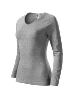 Elegance triko dámské tmavě šedý melír Elegance triko dámské tmavě šedý melír