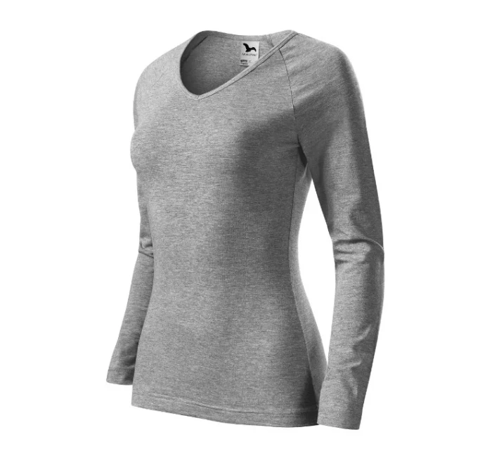 Elegance triko dámské tmavě šedý melír Elegance triko dámské tmavě šedý melír