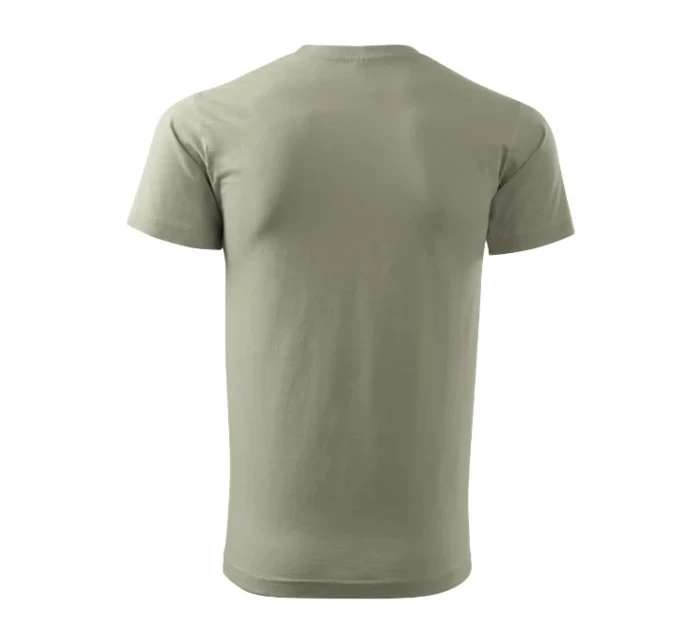 Basic tričko pánské světlá khaki Basic tričko pánské světlá khaki