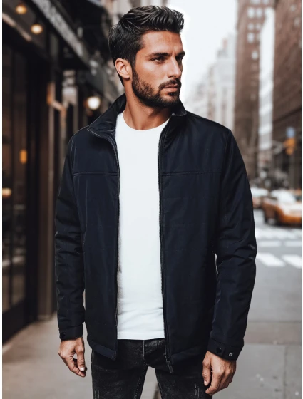 FashionStreet pánska tmavomodrá prechodná bunda TX4994