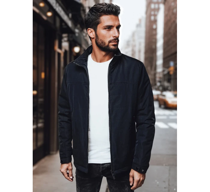 FashionStreet pánska tmavomodrá prechodná bunda TX4994
