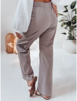 Dámské ležérní kalhoty s širokými nohavicemi DAY šedé Dstreet model 21987303 - FashionStreet