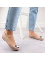 Pohodlné baleríny W nude model 21071872 - Zaxy