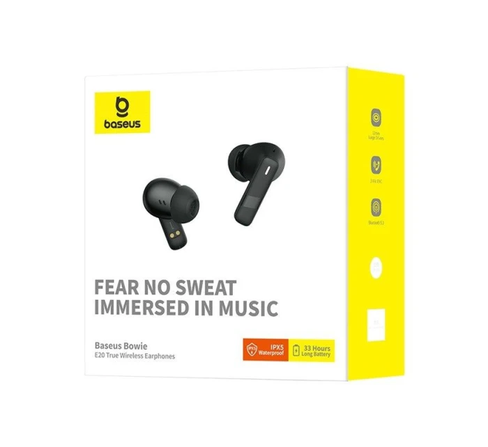 Bezdrátová sluchátka Baseus  (černá) model 21862130