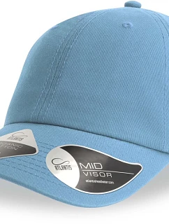 Atlantis Headwear Fraser 6-panelová čiapka s kšiltom 33.0104 columbia blue