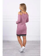 Tres Chic tmavě růžové šaty Tres Chic tmavě růžové šaty